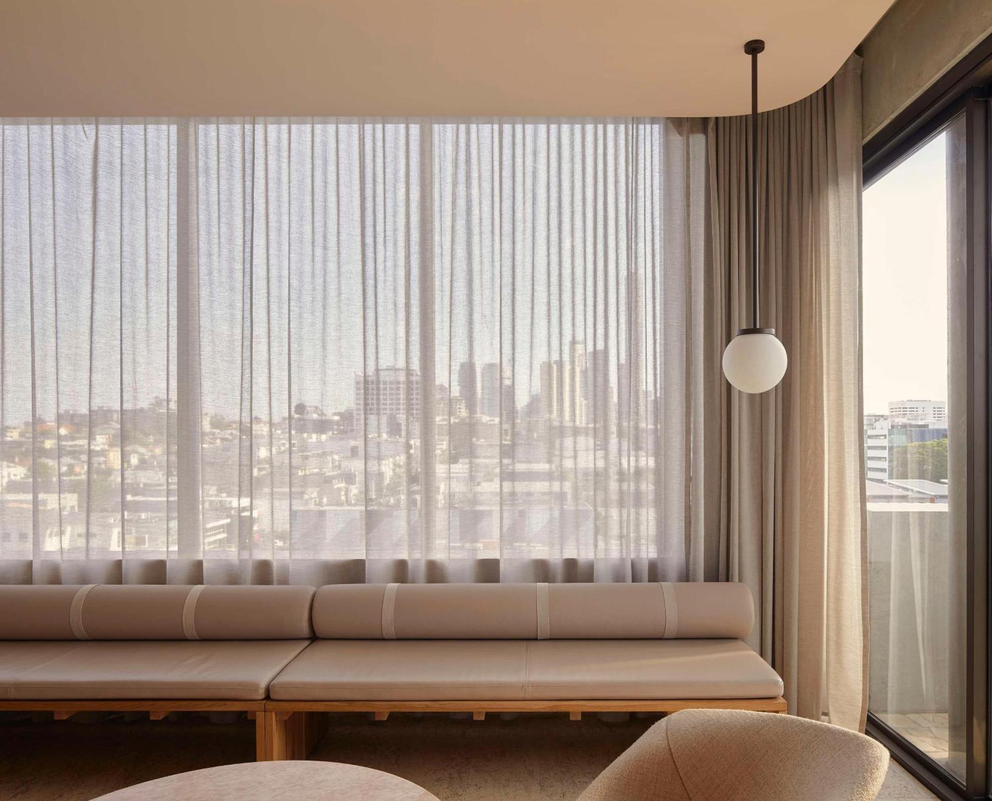 The Calile Hotel Brisbane Exteriör bild The interior of a suite at The Standard East Village